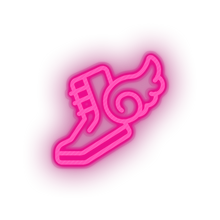 Load image into Gallery viewer, pink video game shwings led neon factory