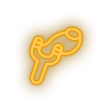 Load image into Gallery viewer, warm_white video game sling led neon factory