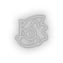 Load image into Gallery viewer, white video game sonic led neon factory