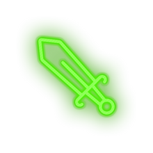 Load image into Gallery viewer, video game sword Neon led factory