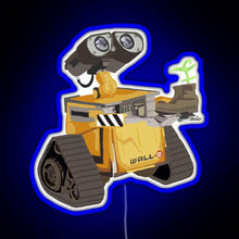 Load image into Gallery viewer, WALL E RGB neon sign blue
