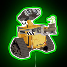 Load image into Gallery viewer, WALL E RGB neon sign green