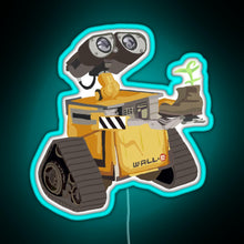 Load image into Gallery viewer, WALL E RGB neon sign lightblue