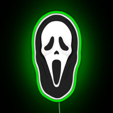Load image into Gallery viewer, What s your favourite scary movie RGB neon sign green