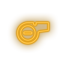 Load image into Gallery viewer, warm_white whistle led american football football club signal soccer sport whistle neon factory