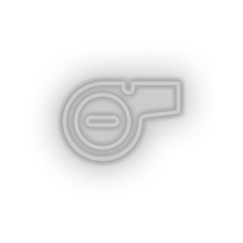 Load image into Gallery viewer, white whistle led american football football club signal soccer sport whistle neon factory