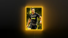 Load image into Gallery viewer, Led frame with ronaldo at juventus