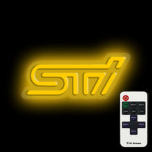 Load image into Gallery viewer, Yellow led wall lights fan art STI