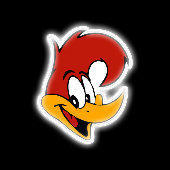 Woody Woodpecker (face) neon sign USD165