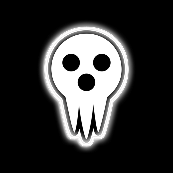 Soul Eater Death Mask neon sign USD165