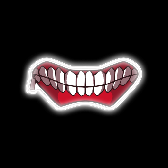 Tokyo Ghoul Face mask neon sign USD165