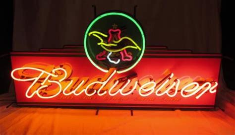 Anheuser busch neon signs