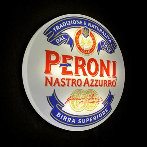 Peroni light up sign