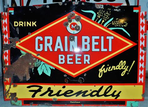 Grain belt beer neon sign