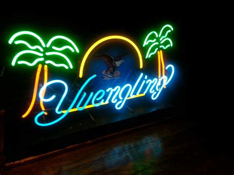 Neon pub lights