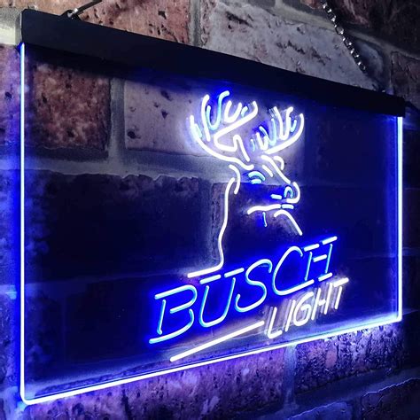 Busch light neon sign amazon