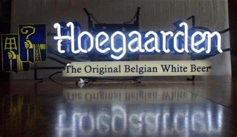 Hoegaarden neon sign