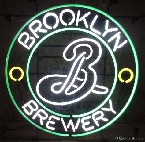 Brooklyn beer neon sign