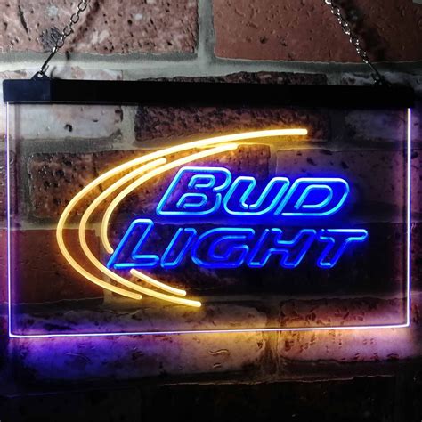 Bud light led neon sign