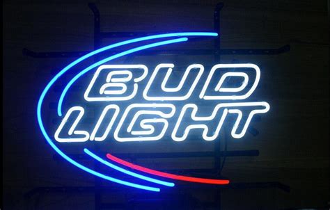 Bud light lighted beer signs