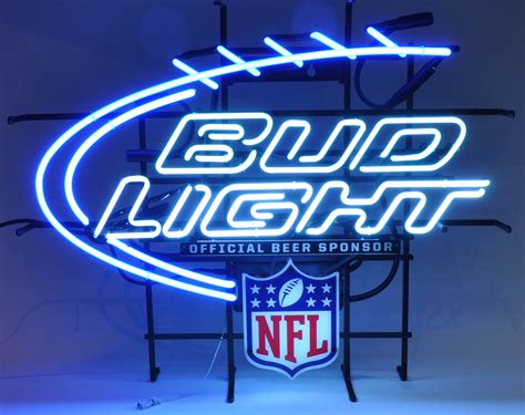 Bud light nfl neon sign