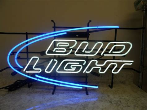 Bud light neon sign ebay