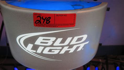 Bud light platinum neon