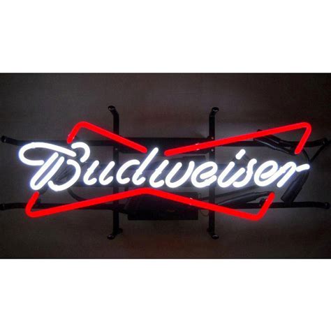 Budweiser bowtie sign