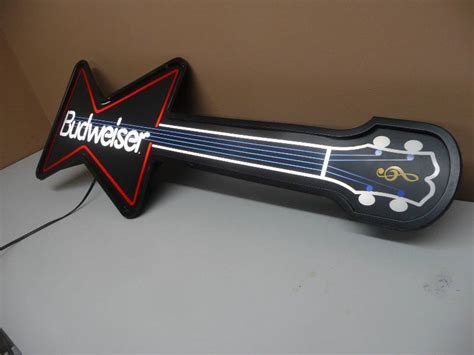 Budweiser guitar light