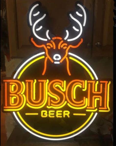 Busch light deer sign