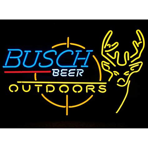Busch neon signs