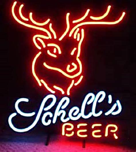 Schell's beer neon sign