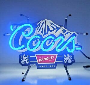 Coors banquet light up sign