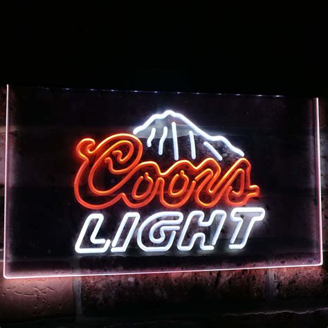 Coors light light up sign