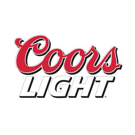 Coors light lettering