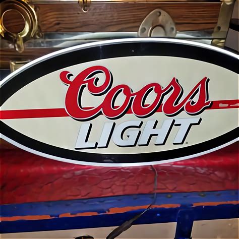 Light up coors light sign