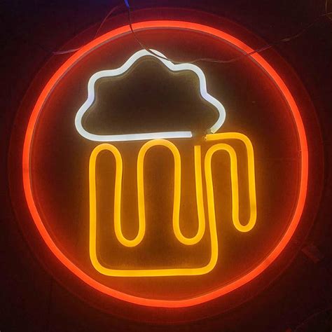 Custom neon beer signs