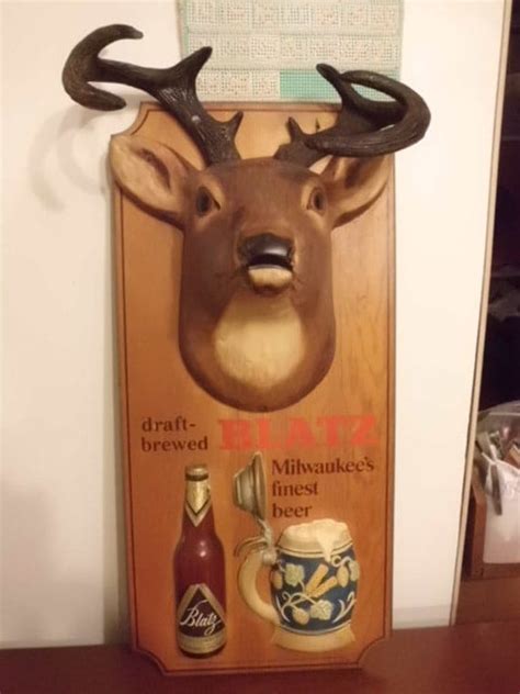 Deer beer sign