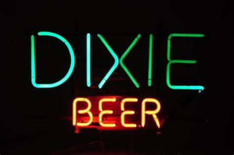 Dixie beer neon sign for sale