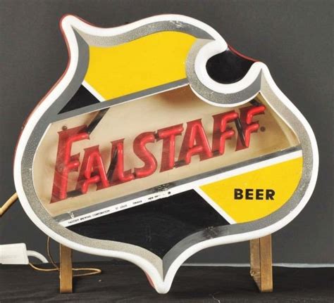 Falstaff beer neon sign