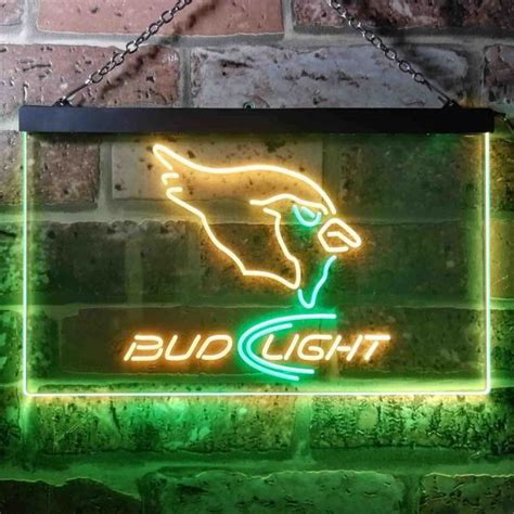 Iowa state bud light neon sign