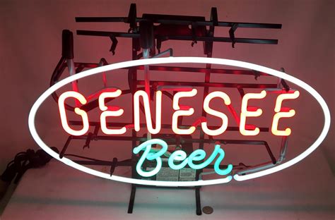 Genesee neon beer sign