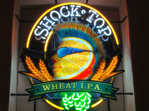 Shock top neon sign for sale