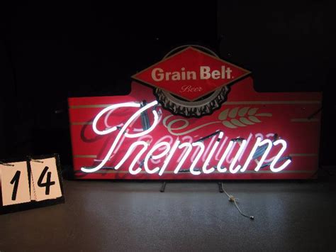 Grain belt premium neon sign