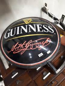 Light up guinness sign