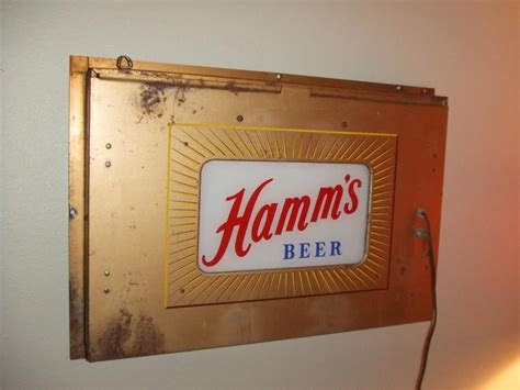 Hamm's beer light up sign