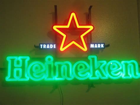 Heineken neon beer signs for sale