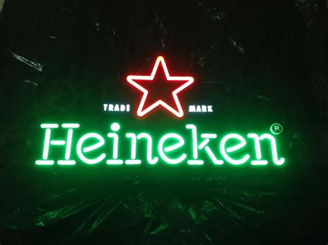 Heineken Neon Light: The Perfect Bar Item – Neon Factory