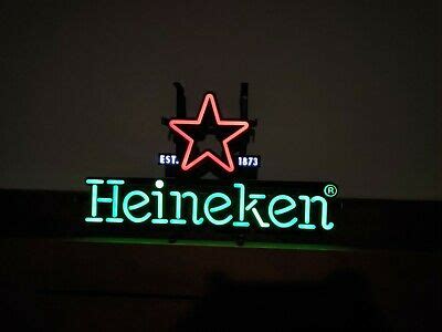 Heineken neon sign ebay