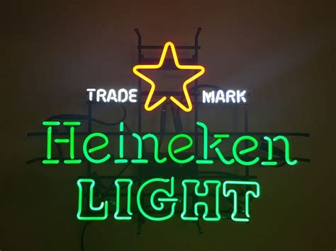 Heineken led neon sign